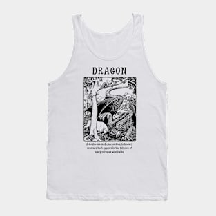 Mythical Creatures Dragon Tank Top